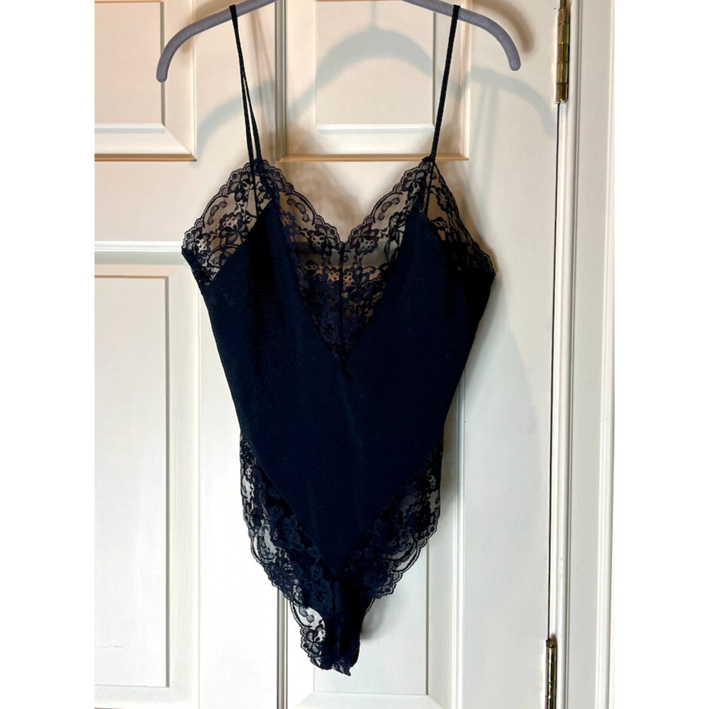 Vintage Victoria's Secret Black Teddy